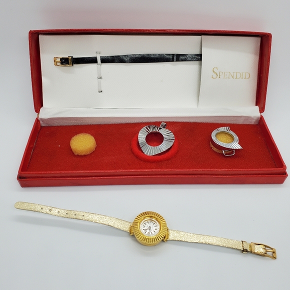 VINTAGE SPENDID WATCH SET - Picture 4 of 7
